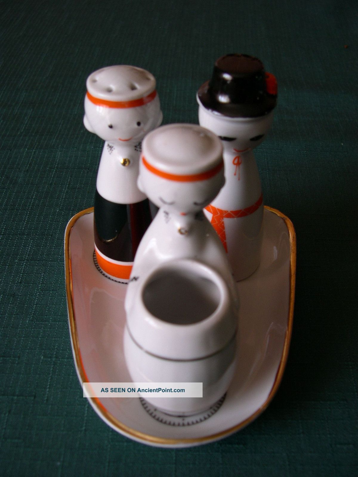Porcelain Figurines - Cups - Good Condition. . .  See Photo Of The Ussr. . . . Figurines photo