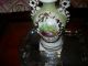 Vintage 32 Inch Urn Shaped Handpainted Roses Table Lamp Lamps photo 1