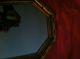 Antique Black And Gold Gesso Wood Mirror With Gilded Top All Mirrors photo 1