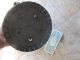 Unusual Early American Antique Round Tin Candle Mold Metalware photo 4