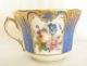 Antique French Old Paris Porcelain Set Of Cup & Saucer Matching Dessert Plate Cups & Saucers photo 3