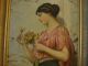 Antique French Kpm Oil Painting 19 Th Early 20 Th Canvas Other photo 6