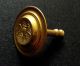 19th Century Brass American Eagle Tieback Pair Metalware photo 1