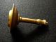 19th Century Brass American Eagle Tieback Pair Metalware photo 2