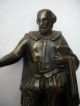 Rare 19th Century Copper Bronze William Shakespeare Statuette Sculpture Statue Metalware photo 1