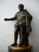 Rare 19th Century Copper Bronze William Shakespeare Statuette Sculpture Statue Metalware photo 2