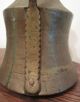 Antique Large Thick Copper Brass Dovetail Primitive Kettle Water Jug Turkish Pot Metalware photo 1
