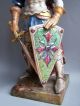 18’’ Figurine Famous Art Pottery Eugenio Pattarino 1885 - 1971 Firenze Italy Figurines photo 4