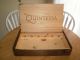 Quintessa Wine Napa Valley Wood Wooden Box Crate W/ Hinged Lid Boxes photo 3
