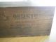 Quintessa Wine Napa Valley Wood Wooden Box Crate W/ Hinged Lid Boxes photo 7