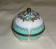 Antique Email Studios Steinbock Austria Enameled Brass Cloissone Trinket Box Metalware photo 4