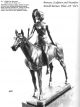 Antique Thiermann Bronze - Athena On Horseback Metalware photo 4