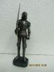 Knight Statue Royal Standing Guard Collectible Decorative Metalware photo 1