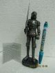 Knight Statue Royal Standing Guard Collectible Decorative Metalware photo 7