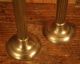 Pair Of Vintage Style Brass Candlestick Holders Metalware photo 2