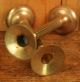 Pair Of Vintage Style Brass Candlestick Holders Metalware photo 3