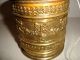 Antique 19th C English Brass String Holder Metalware photo 3