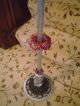 Antique Ornate Floor Lamp With Beaded Shade Lamps photo 5