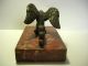 Antique Bronze Of An Eagle Fighting A Snake Metalware photo 2