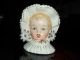 Antique Colectable Napco 1956 Porcelain Bisque Figurine Bust C 40 Figurines photo 5