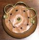 Antique Hand Made & Hand Hammered Copper & Brass Humidifier Pot W/lid French Metalware photo 5