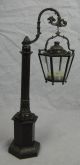 Fabulous Antique Bronze Street Lamp Candle Holder Lamps photo 2