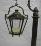 Fabulous Antique Bronze Street Lamp Candle Holder Lamps photo 5