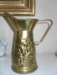 Brass Made In England Peerage Tankard Pitcher Sail Boat Light House Nautical Metalware photo 1