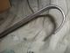 Antique Wrought Iron & Copper Large Primitive Skimmer Strainer Ladle Spoon Metalware photo 3