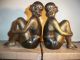 Rare Art Deco French Bathing Beauties Female Spelter Cast Metal Bookends Metalware photo 2