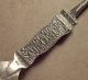Vintage Hand Crafted Hammered Pewter Serving Spoon - Herrens Välsignelse Sweden Metalware photo 3