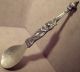 Vintage Hand Crafted Hammered Pewter Serving Spoon - Herrens Välsignelse Sweden Metalware photo 6