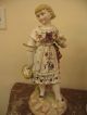 French Pair Of Porcelain Figurines Of A Country Couple Figurines photo 1