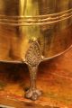 Circa Late 1800 ' S French Brass Ash Bucket Metalware photo 6