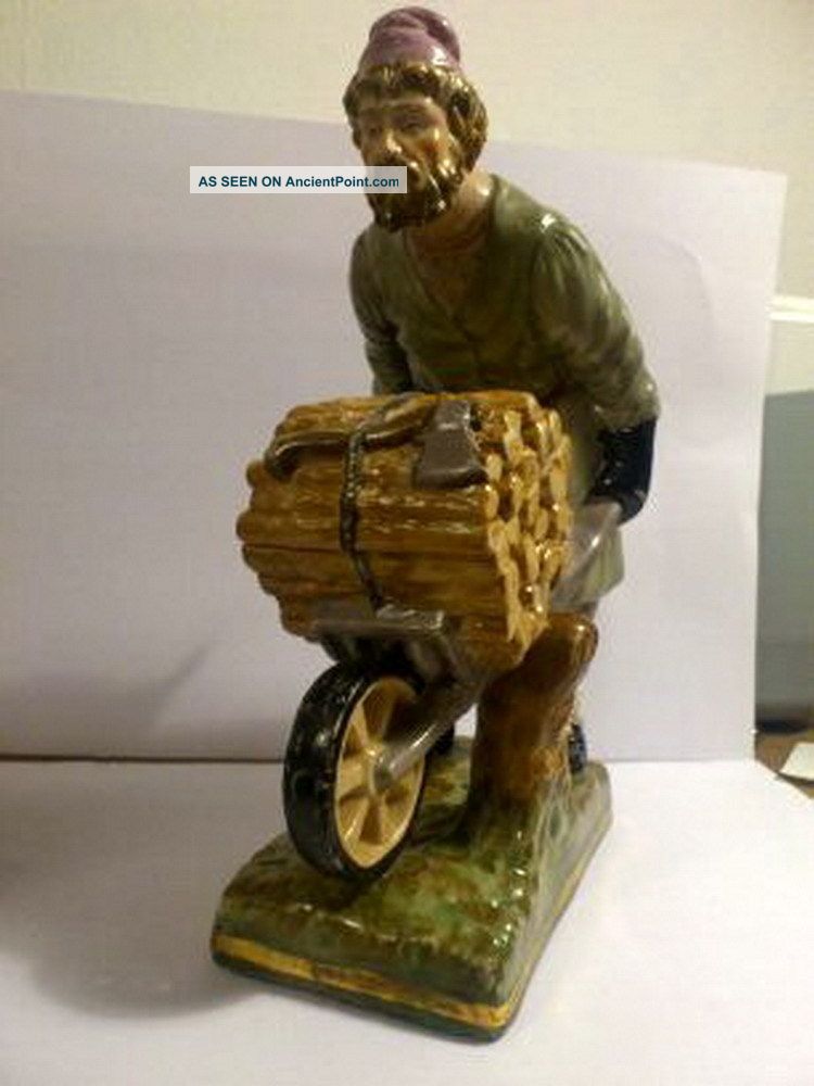 Russian Old Rare Porcelain Figure Of Kornilov Brothers Figurines photo