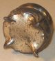 Vintage Round Metal Box Metalware photo 2