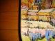 Italy/porcelain Signed/numbered Art Plaque 10.  25x14 Painted Landscape Other photo 1