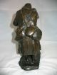 French Antique Bronze Sculpture Metalware photo 3