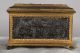 Early English Antique Patinated & Gilt Bronze Jewel Box Case Chest,  Mappin Webb Metalware photo 5