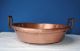 Antique French Copper / Wrought Iron Jam Basin Pot Heavy Metalware photo 5