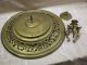 Antique Heavy Bronze Dragon Tazza Parts Figural Base Metalware photo 4