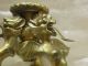 Antique Heavy Bronze Dragon Tazza Parts Figural Base Metalware photo 7