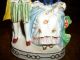 Antique Porcelain Victorian Couple Figurine Figurines photo 9