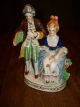 Antique Porcelain Victorian Couple Figurine Figurines photo 1