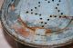 Vintage Painted Blue Minnow Full Floating Bucket Or Pail Shabby Decor Vessel Metalware photo 7