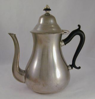 Vintage Royal Holland Pewter Coffee Pot Gooseneck Spout photo