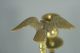 Antique Americana Brass Candlestick/holder Eagle Decor 2 Arm A Pair Metalware photo 1