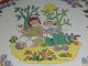 Rare Daher Decorated Ware Tin Tray Raggedy Ann & Andy England Pritchard 13 1/2 