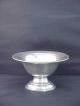 Antique Queens Art Pewter Brooklyn New York Hand Crafted Footed Bowl And Plate Metalware photo 1