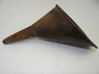 Antique Old Metal Car Automobile Shop Advertising Fulvue Usa Funnel Collectibles photo
